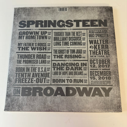 Bruce Springsteen Springsteen On Broadway New Vinyl 4LP M\NM