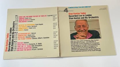 Stan Kenton And His Orchestra Stan Kenton Today: Recorded Live In London Used Vinyl 2LP VG+\VG+