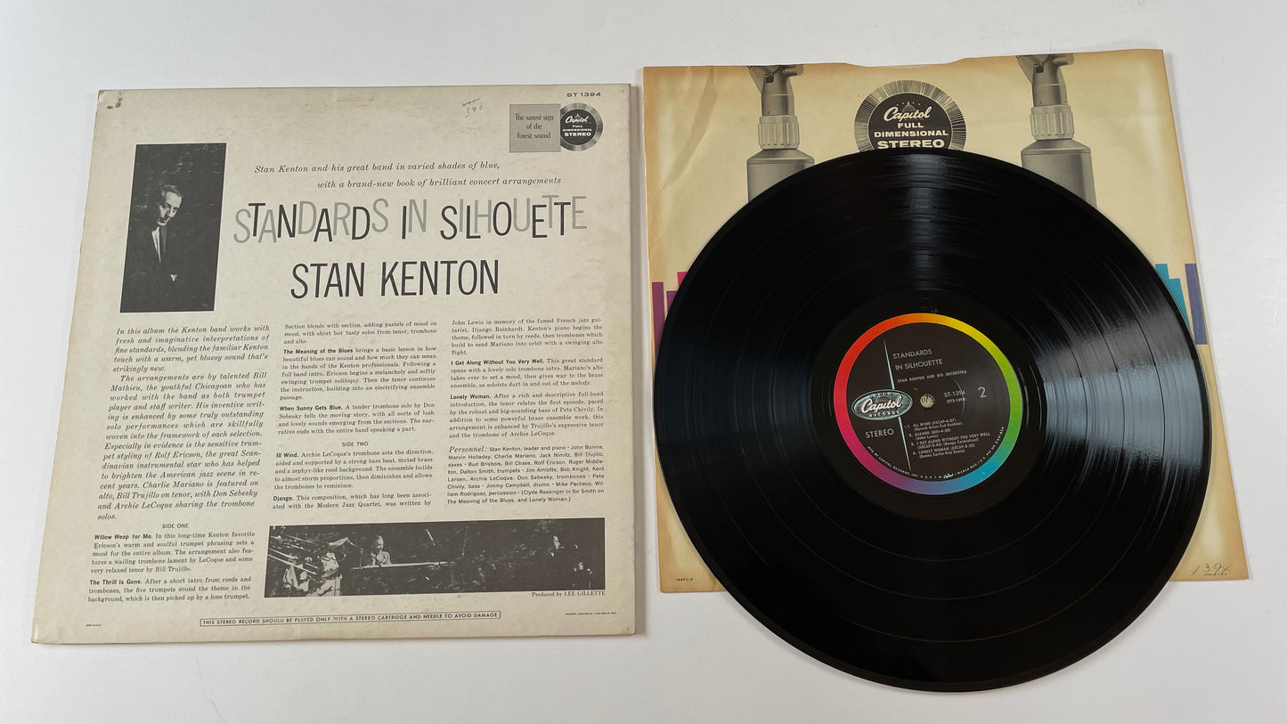 Stan Kenton Standards In Silhouette Used Vinyl LP VG+\VG