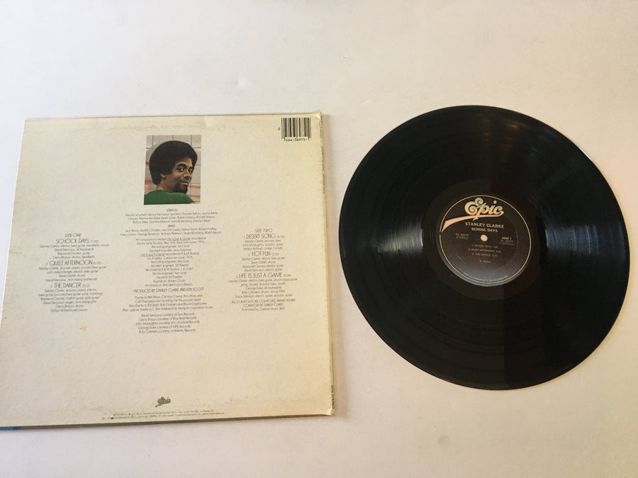Stanley Clarke School Days Used Vinyl LP VG+\VG+