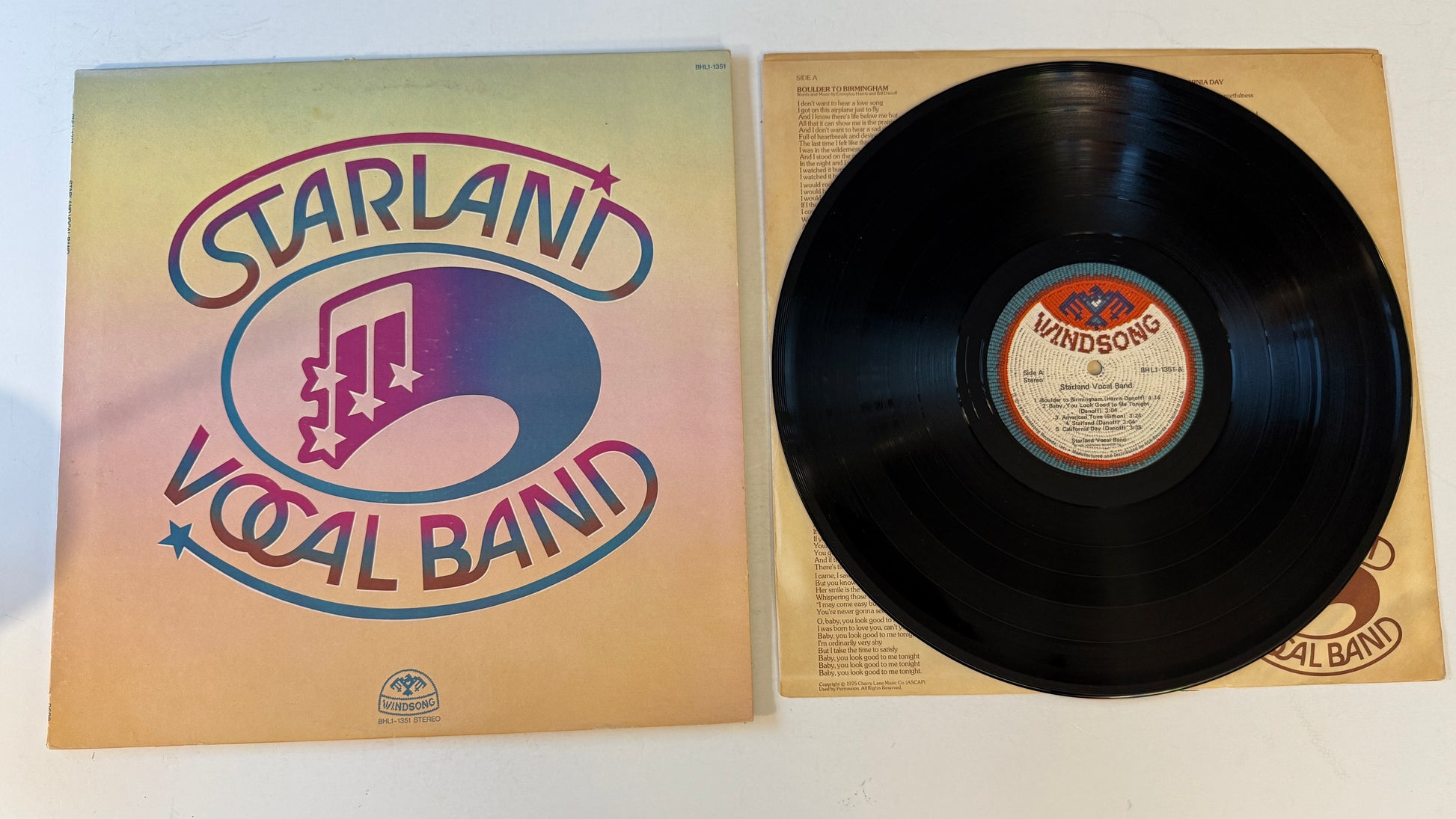 Starland Vocal Band Starland Vocal Band Used Vinyl LP VG+\VG+