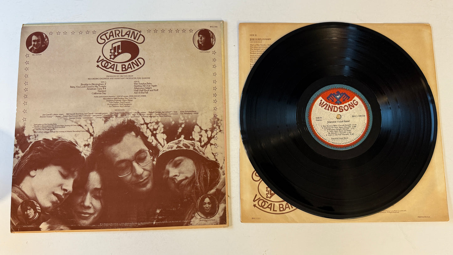 Starland Vocal Band Starland Vocal Band Used Vinyl LP VG+\VG+