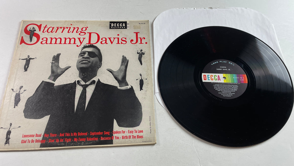 Sammy Davis Jr. Starring Sammy Davis Jr. Used Vinyl LP VG+\VG