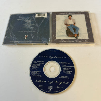 Julio Iglesias Starry Night Used CD VG+\VG+