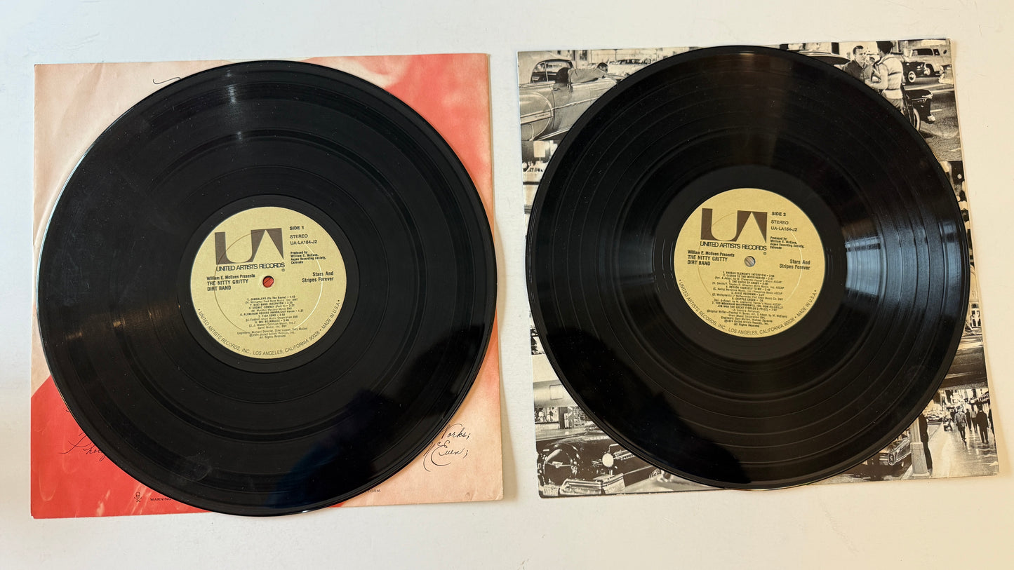 Nitty Gritty Dirt Band Stars And Stripes Forever Used Vinyl 2LP VG+\VG