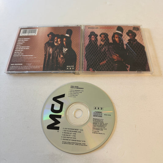 Steel Pulse State Of Emergency Used CD VG+\VG+