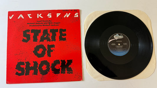 The Jacksons State Of Shock Used Vinyl 12" Single VG+\VG