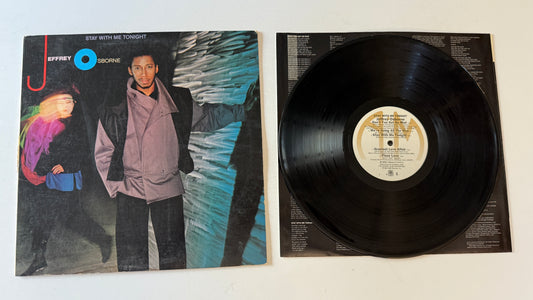 Jeffrey Osborne Stay With Me Tonight Used Vinyl LP VG+\VG