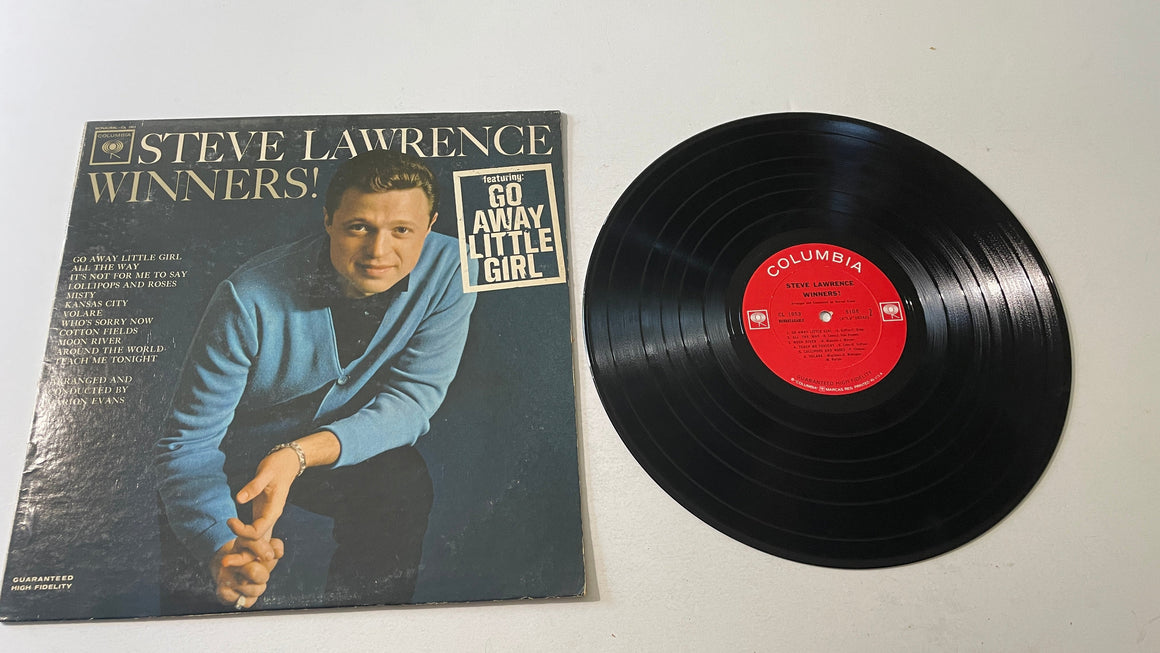 Steve Lawrence Winners! Used Vinyl LP VG+\VG