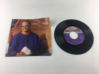 Stevie Wonder Skeletons Used 45 RPM 7" Vinyl VG+\VG+