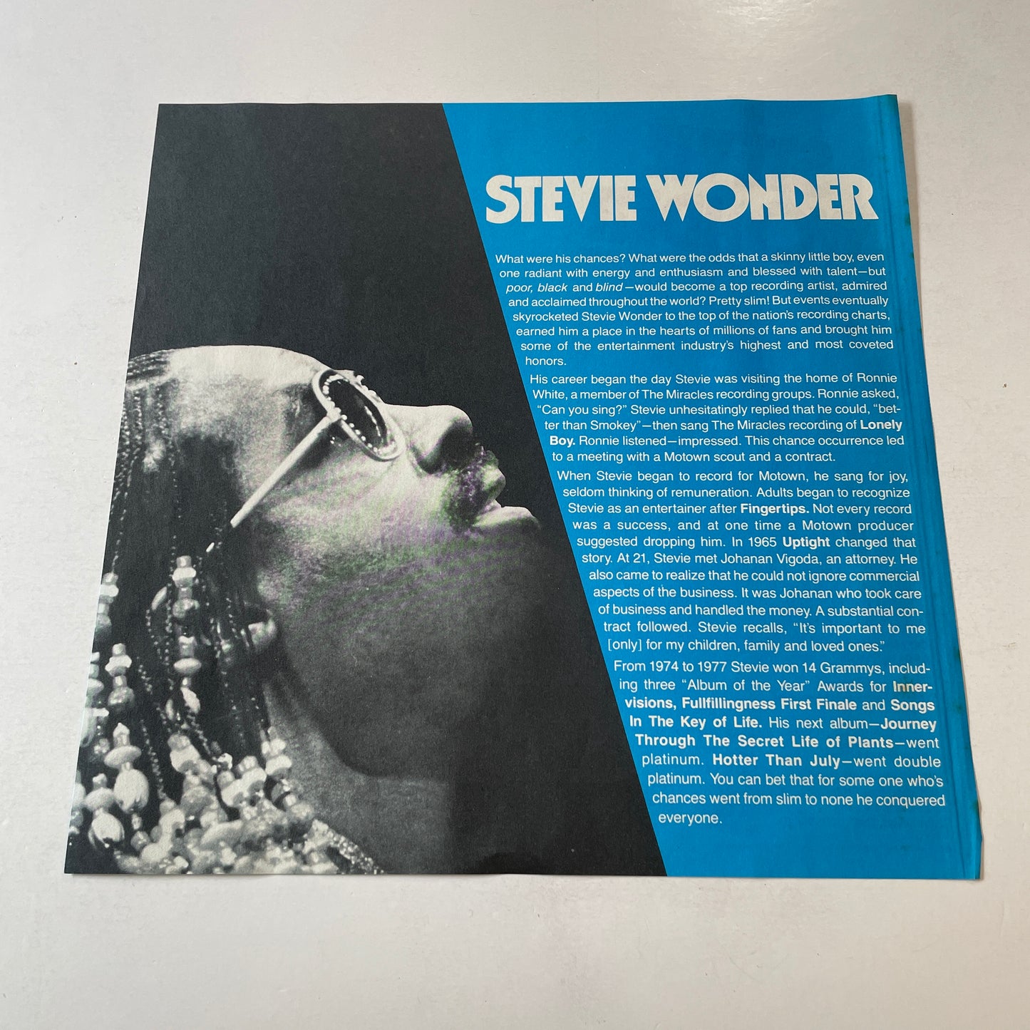 Stevie Wonder Stevie Wonder's Original Musiquarium 1 Used Vinyl 2LP VG+\VG+