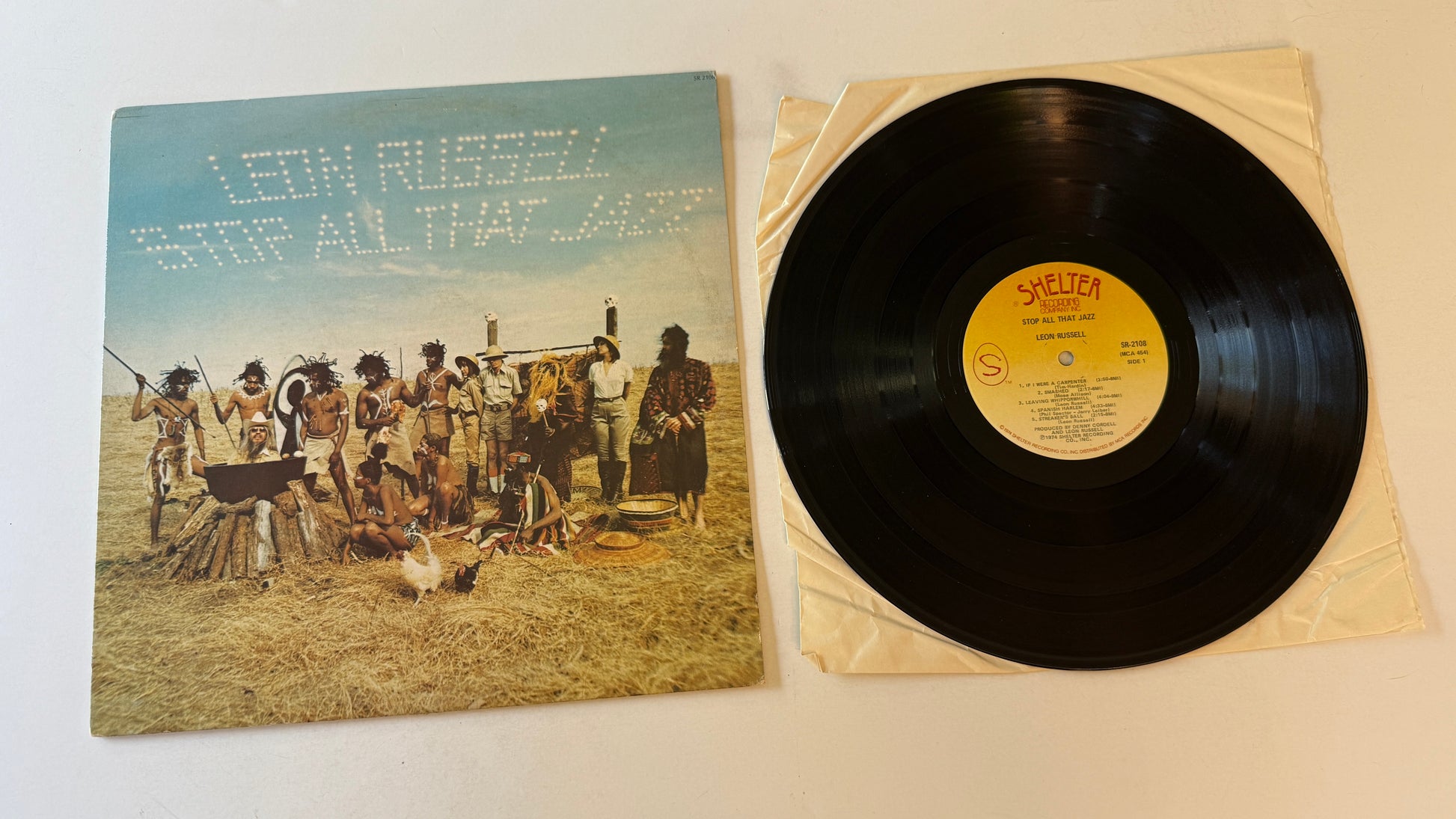 Leon Russell Stop All That Jazz Used Vinyl LP VG+\VG