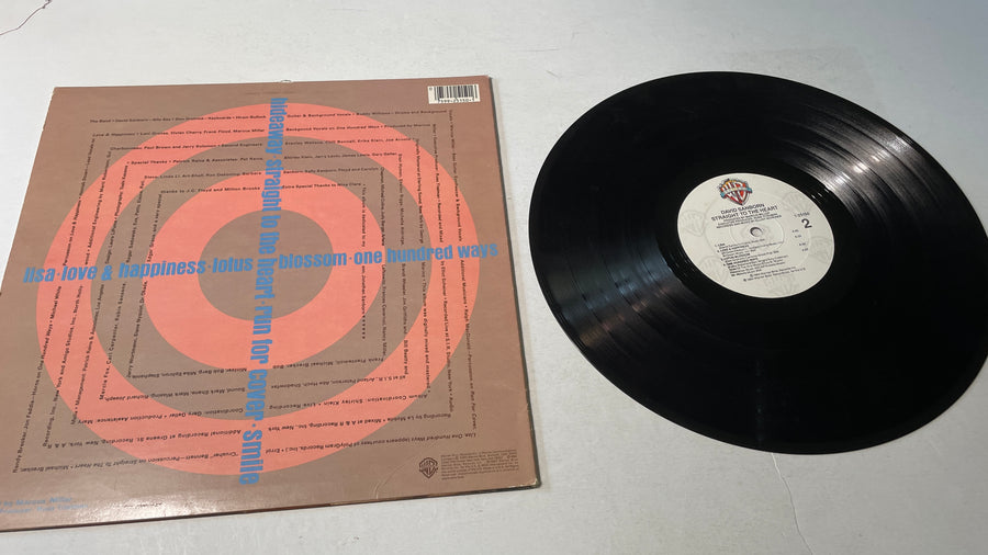 David Sanborn Straight To The Heart Used Vinyl LP VG+\VG+
