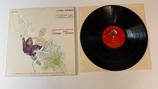 Fritz Reiner Strauss Waltzes Used Vinyl LP VG\VG+