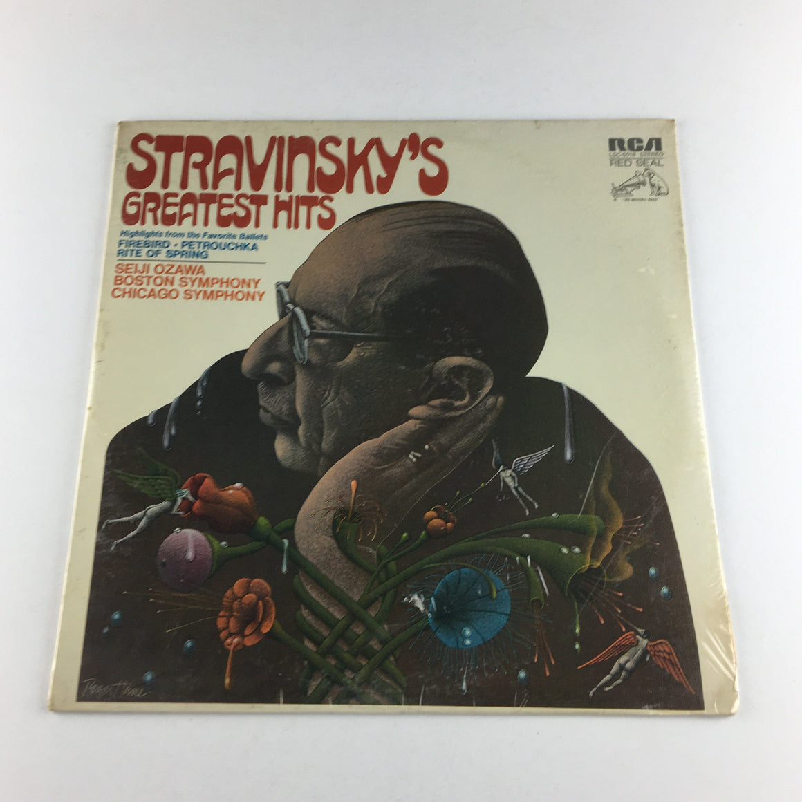 Stravinsky Ozawa Stravinsky's Greatest Hits Used Vinyl LP M\VG