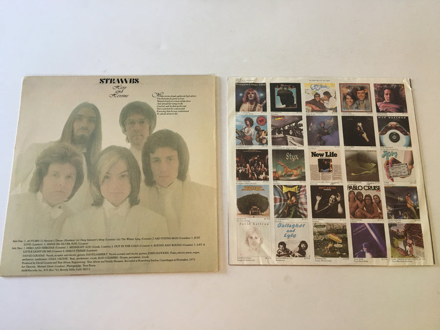 Strawbs Hero And Heroine Used Vinyl LP VG+\VG+