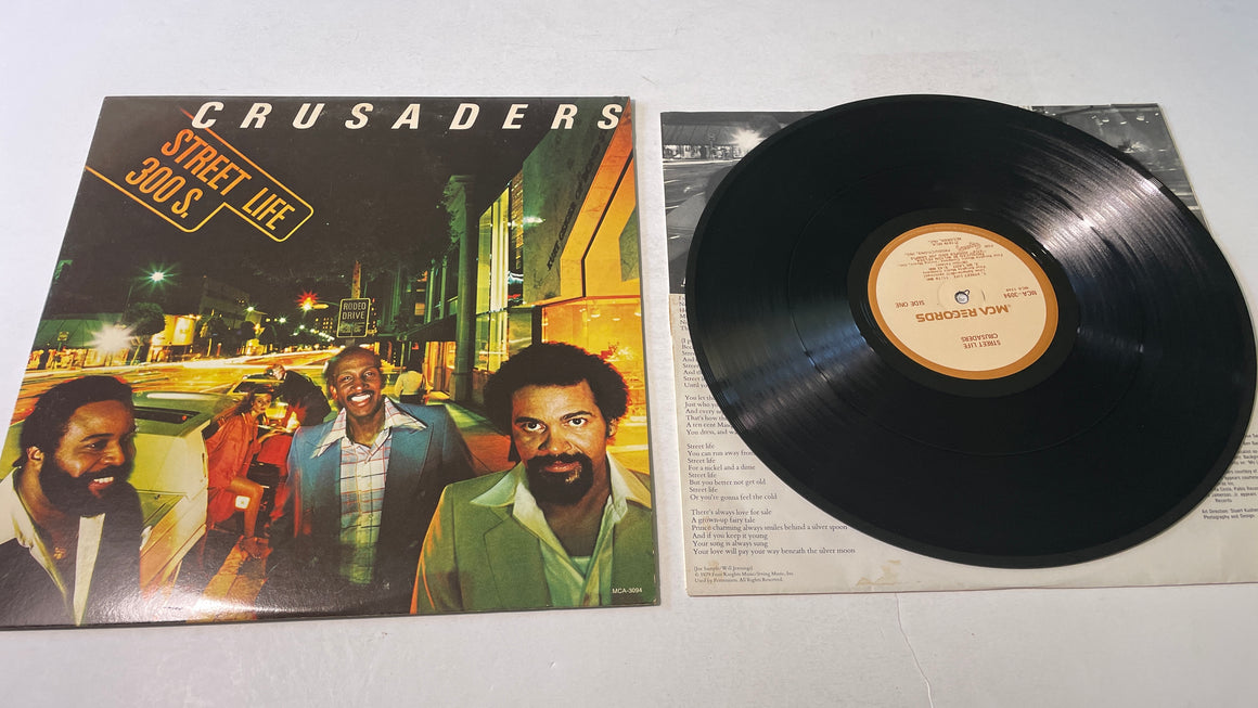 The Crusaders Street Life Used Vinyl LP VG+\VG+