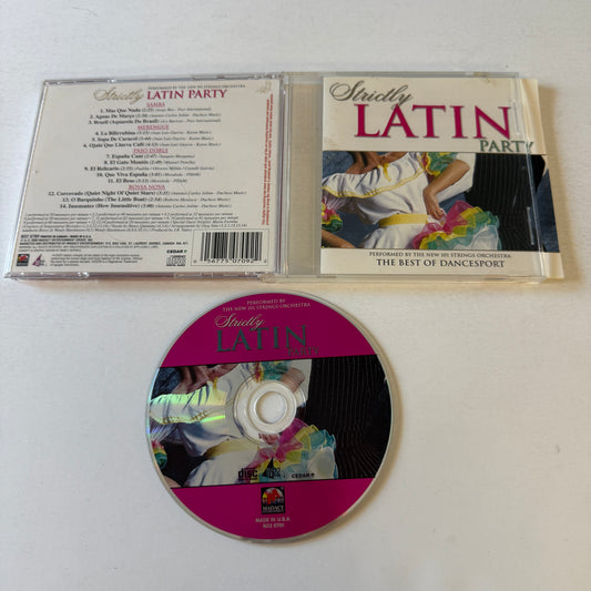 New 101 Strings Orchestra Strictly Latin Party Used CD VG+\VG