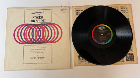 Norrie Paramor And His Orchestra Strings! Staged For Sound! Used Vinyl LP VG+\VG