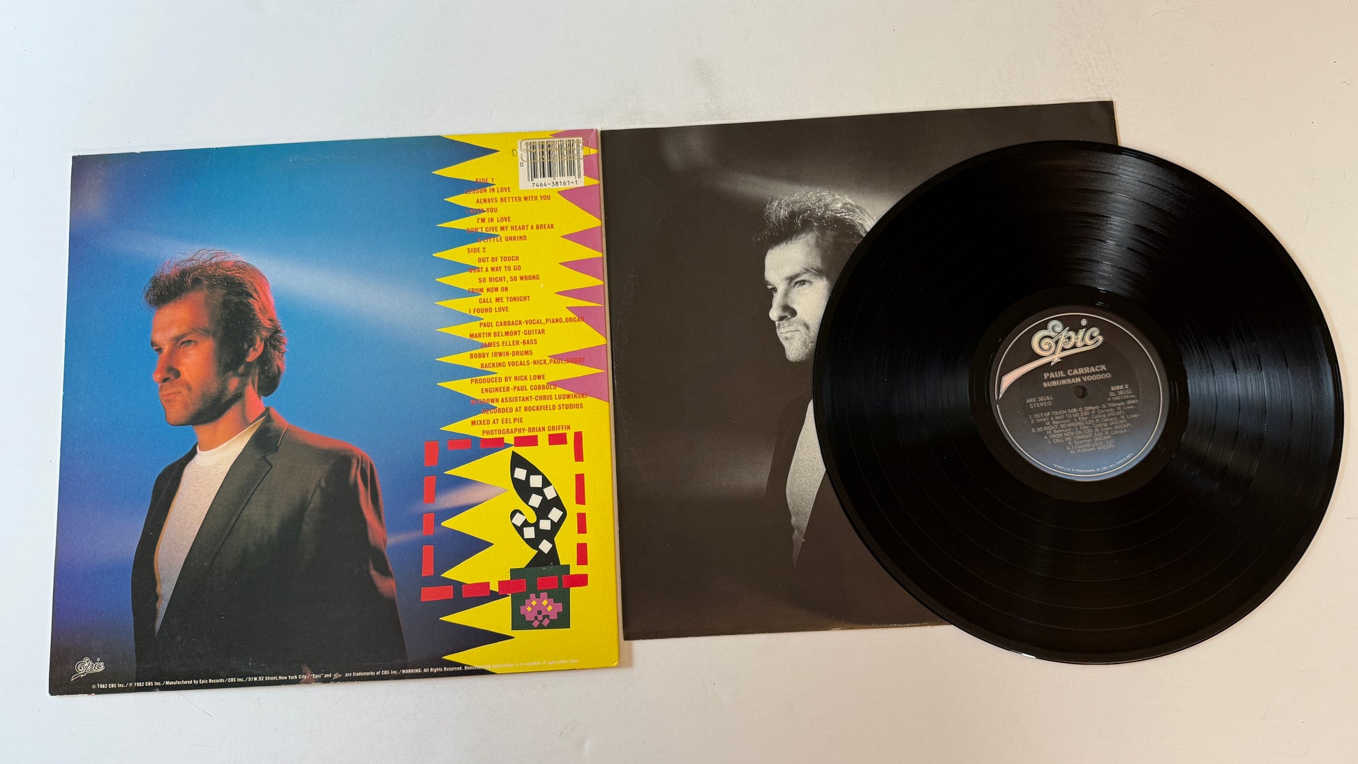 Paul Carrack Suburban Voodoo Used Vinyl LP VG+\VG+