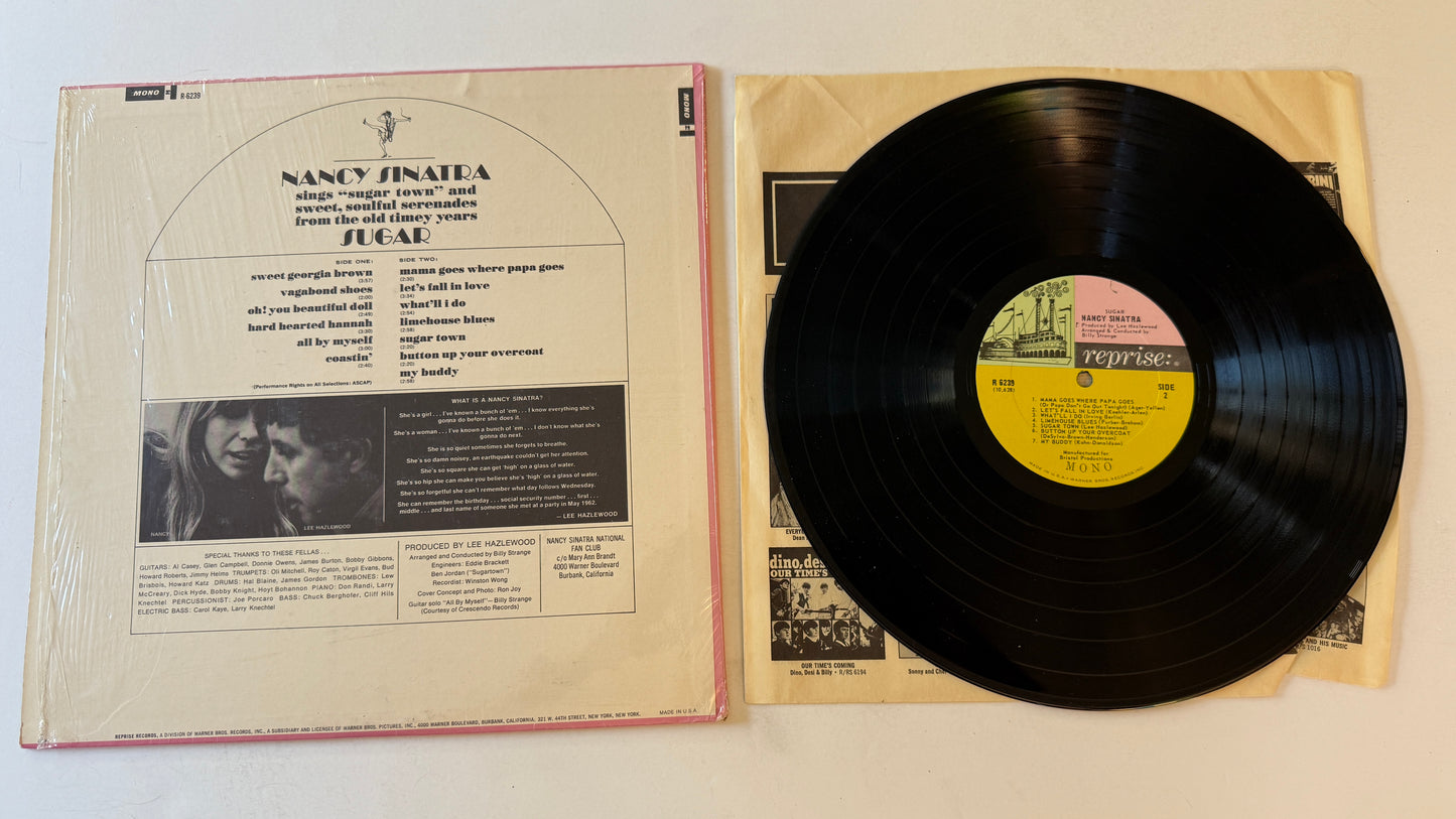 Nancy Sinatra Sugar Used Vinyl LP VG+\VG+