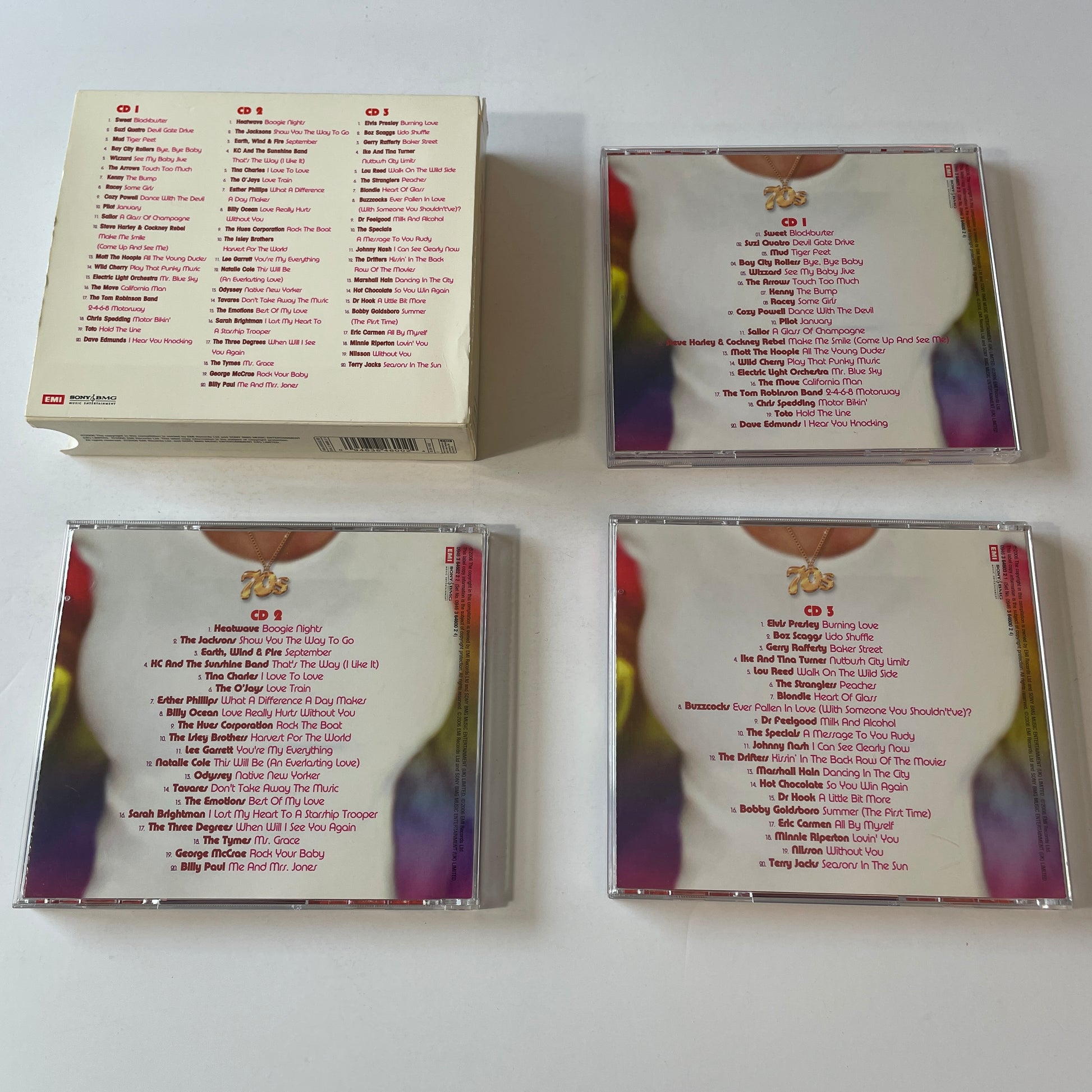 Various Super 70's Used 3CD VG+\VG+