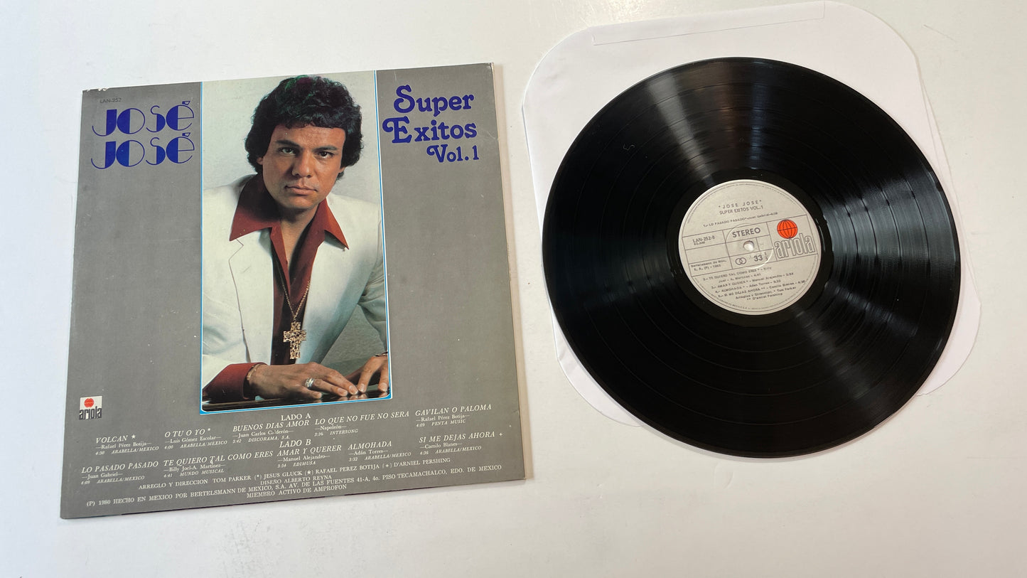 Jose Jose Super Exitos Vol 1 Used Vinyl LP VG+\VG