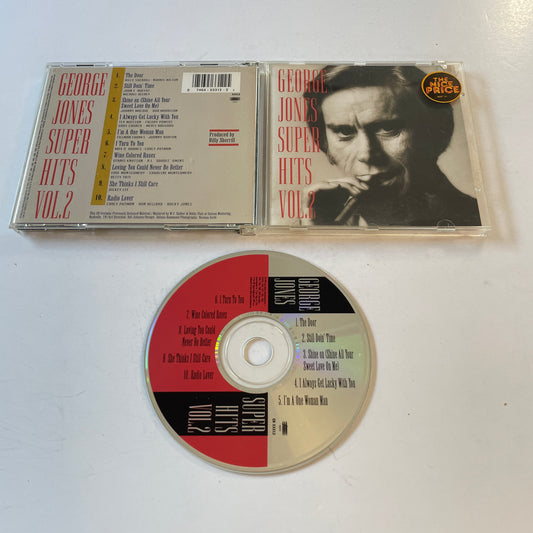 George Jones Super Hits Vol.2 Used CD VG+\VG+