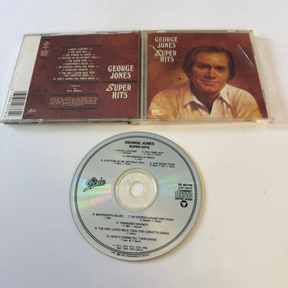 George Jones Super Hits Used CD VG+\VG