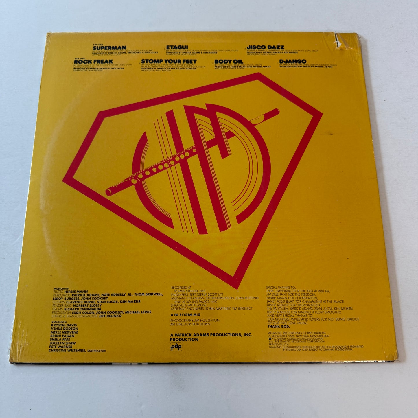 Herbie Mann Super Mann Used Vinyl LP M\VG+