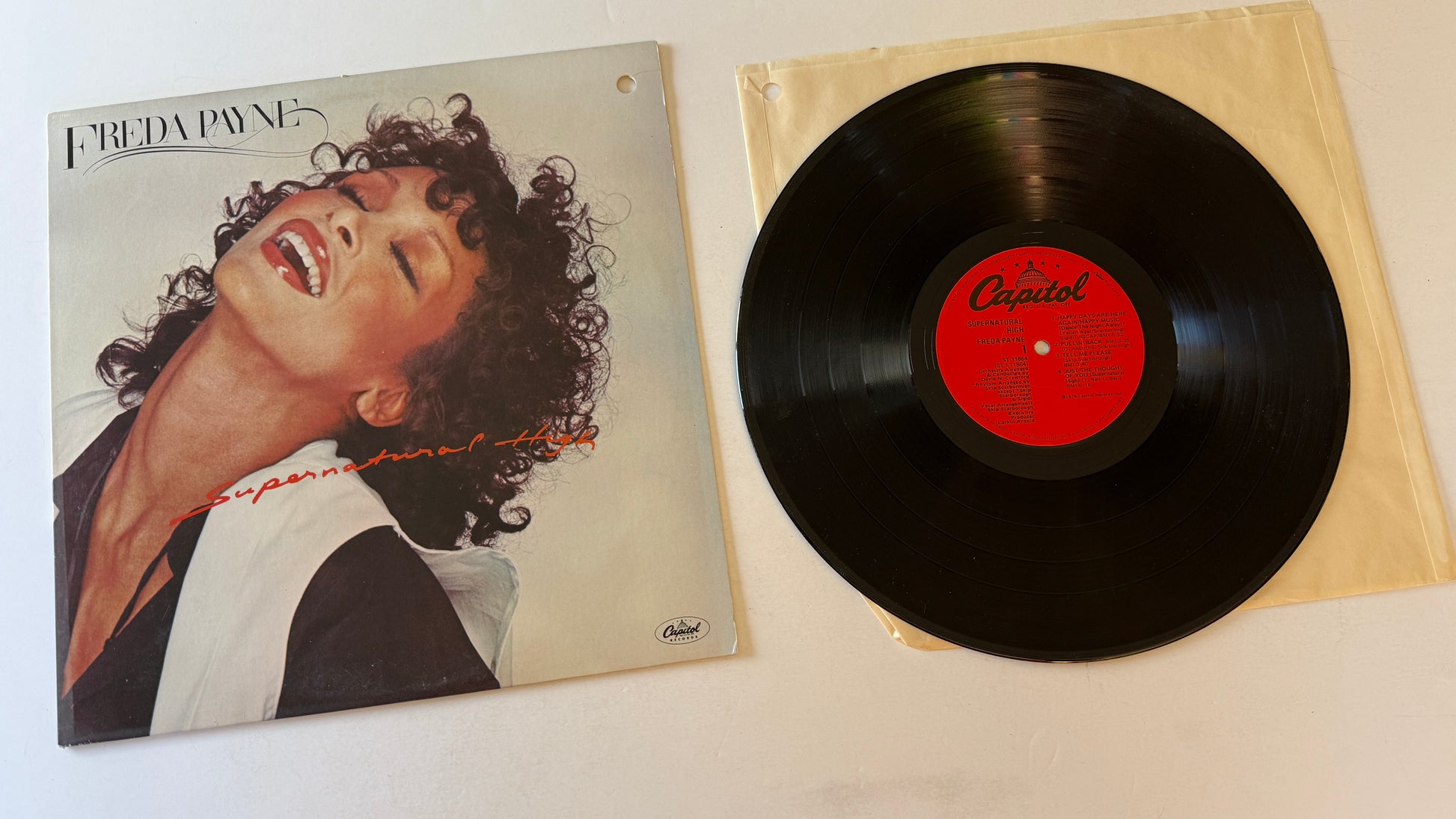Freda Payne Supernatural High Used Vinyl LP VG+\VG