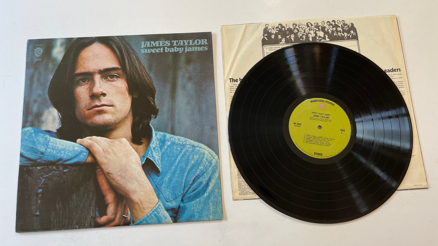 James Taylor Sweet Baby James Used Vinyl LP VG+\VG+