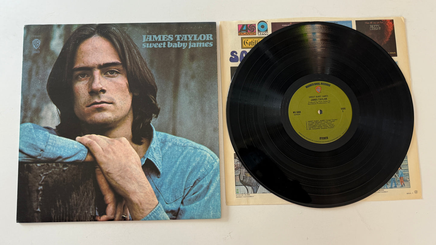 James Taylor Sweet Baby James Used Vinyl LP VG+\VG+