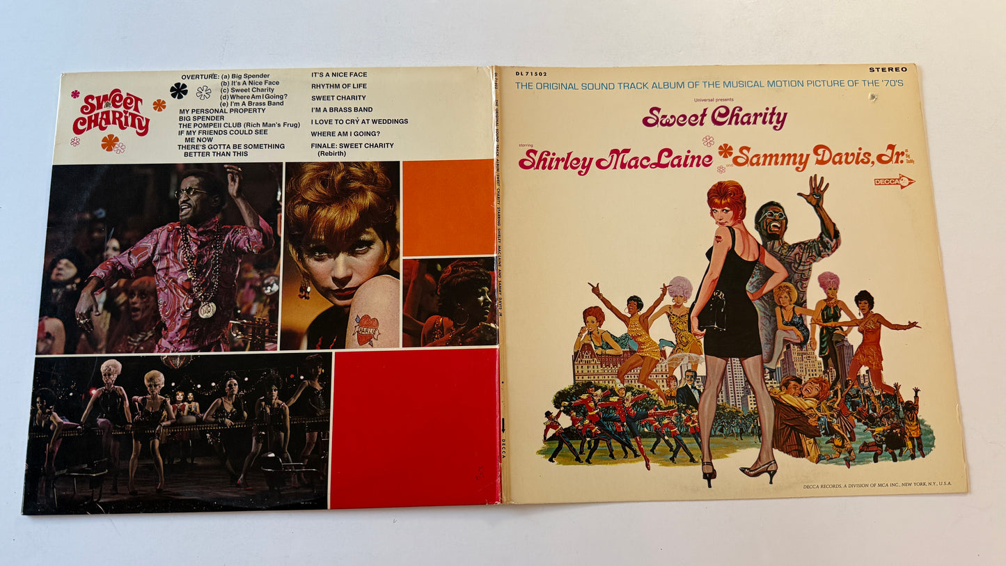 Shirley MacLaine Sweet Charity (The Original Sound Track Album Of The Musical Motion Picture Of The '70's) Used Vinyl LP VG+\VG+