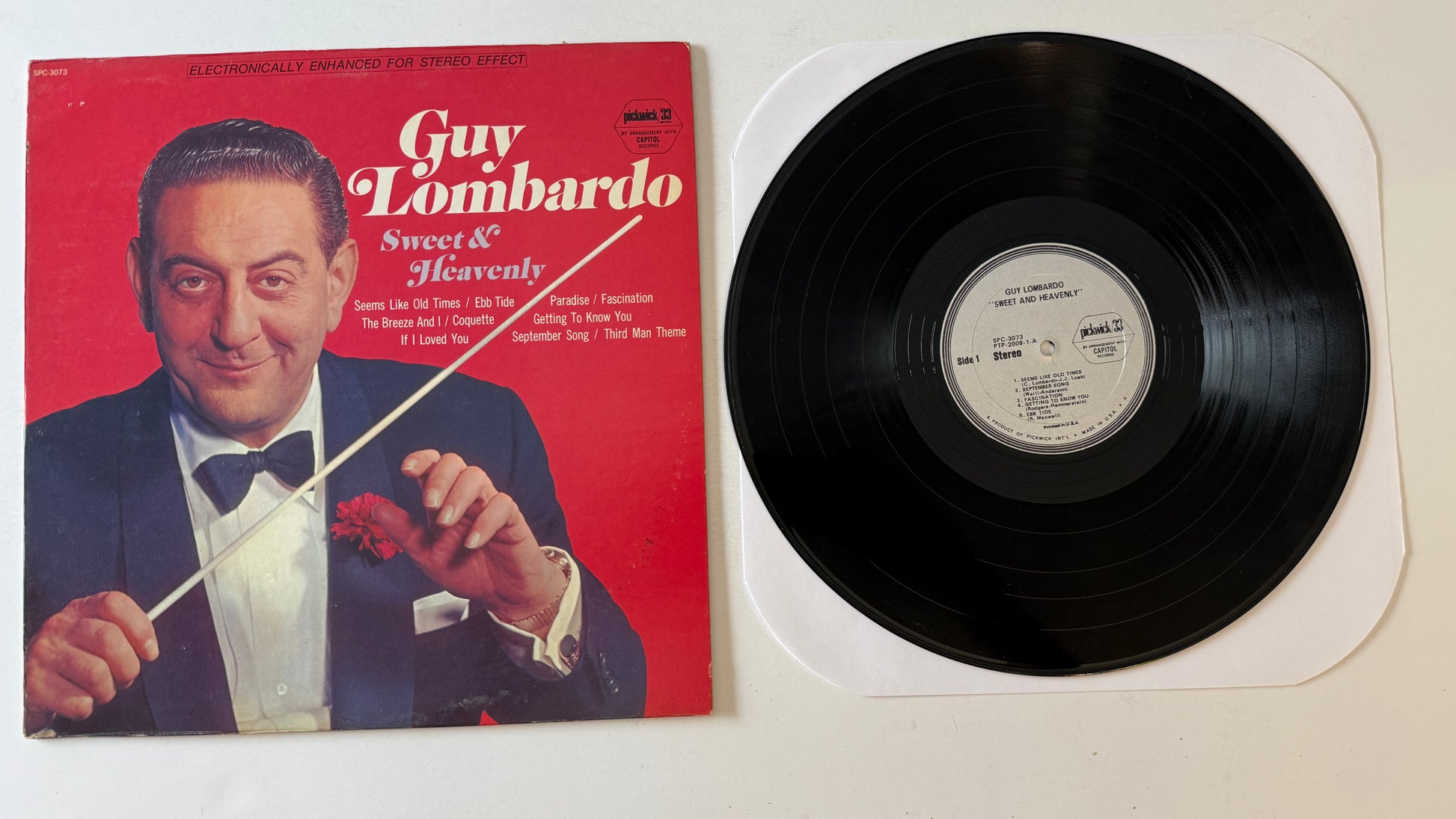 Guy Lombardo Sweet & Heavenly Used Vinyl LP VG+\VG