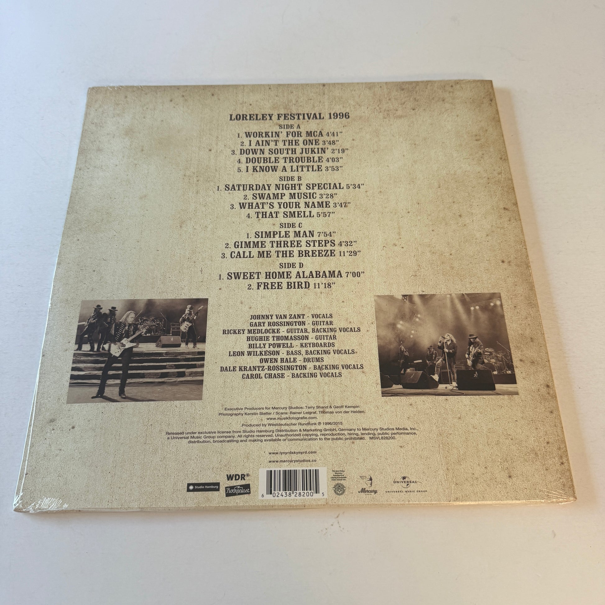 Lynyrd Skynyrd Sweet Home Alabama New Colored Vinyl 2LP M\M
