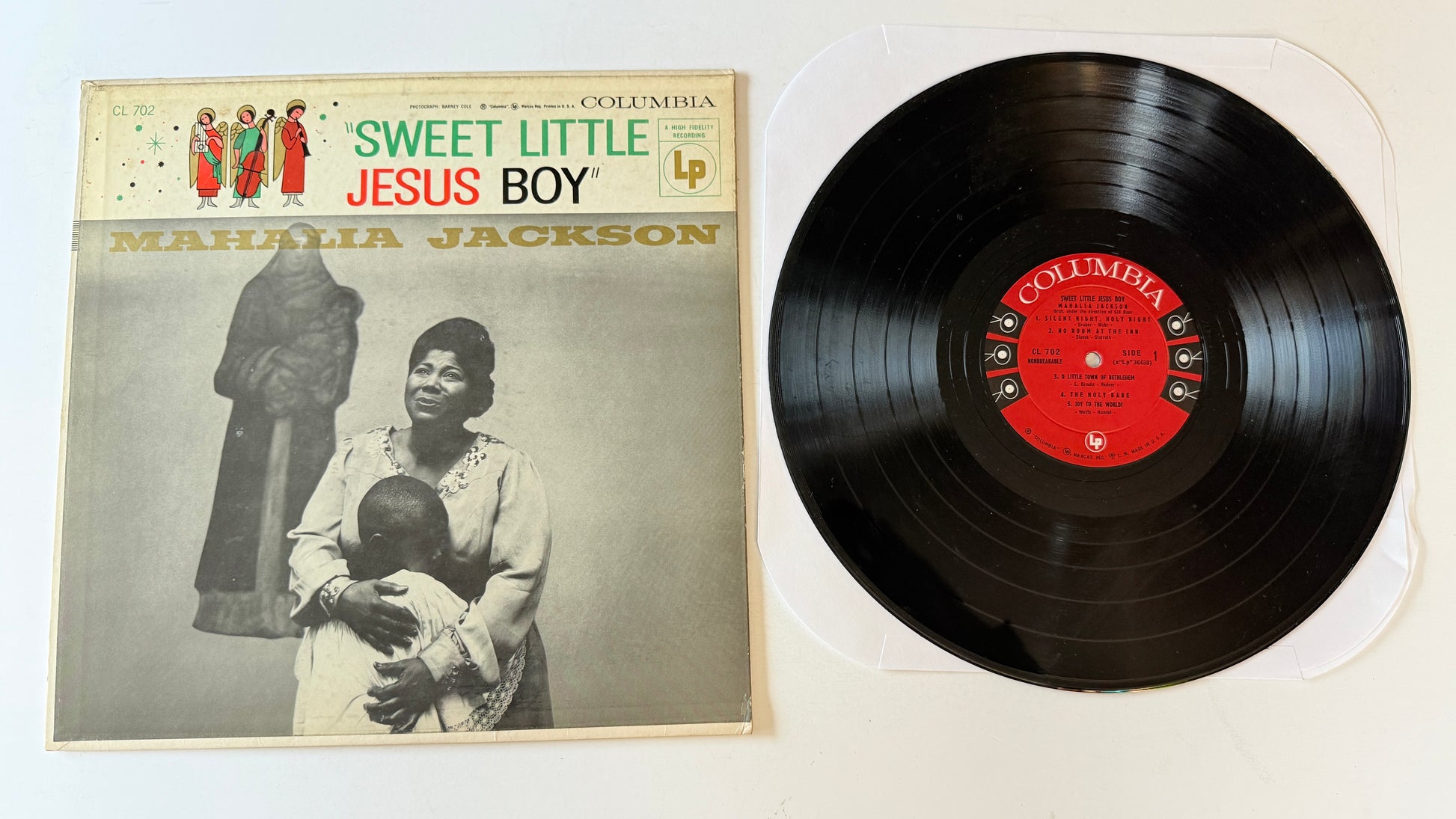 Mahalia Jackson Sweet Little Jesus Boy Used Vinyl LP VG\VG