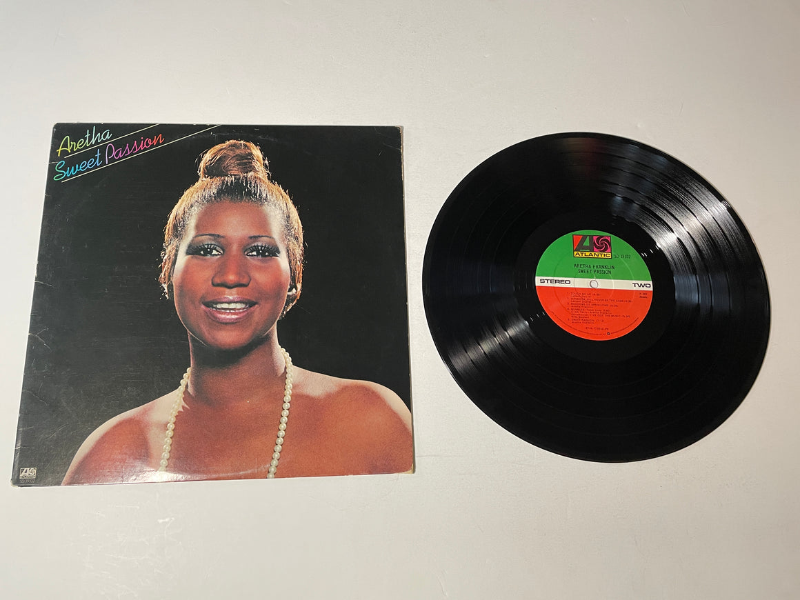 Aretha Franklin Sweet Passion Used Vinyl LP VG+\VG