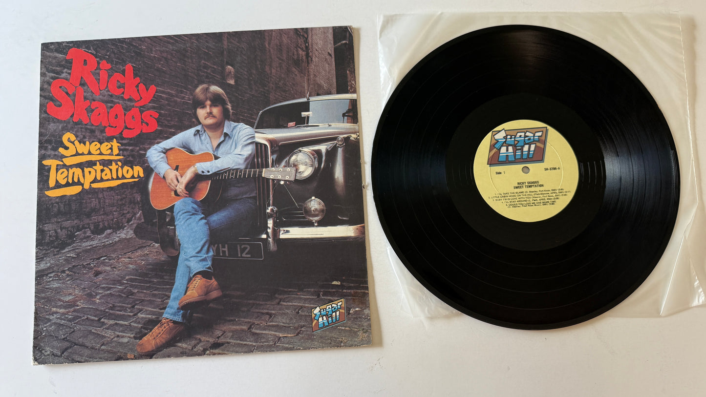 Ricky Skaggs Sweet Temptation Used Vinyl LP VG+\VG