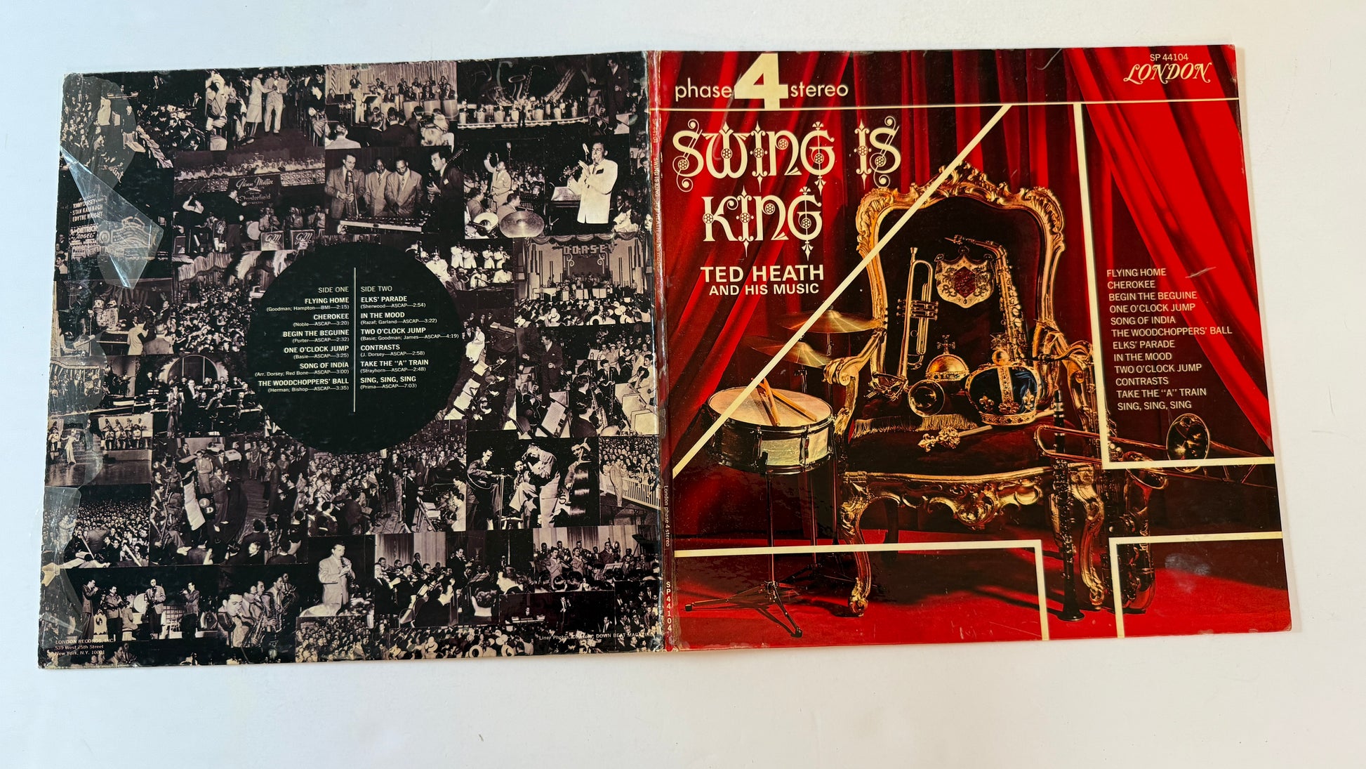 Ted Heath And His Music Swing Is King Used Vinyl LP VG+\VG