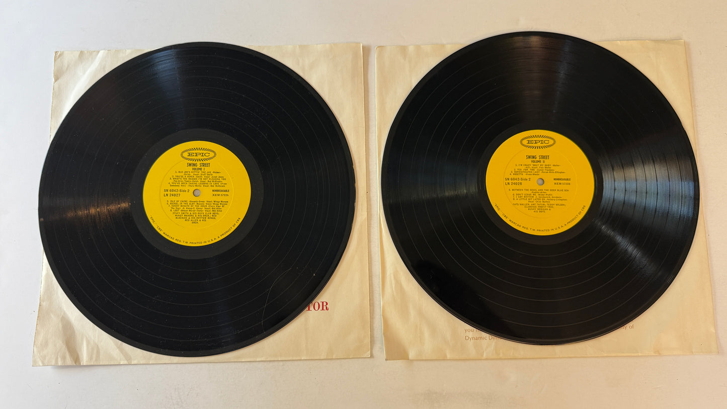Various Swing Street Used Vinyl Box Set VG+\VG+