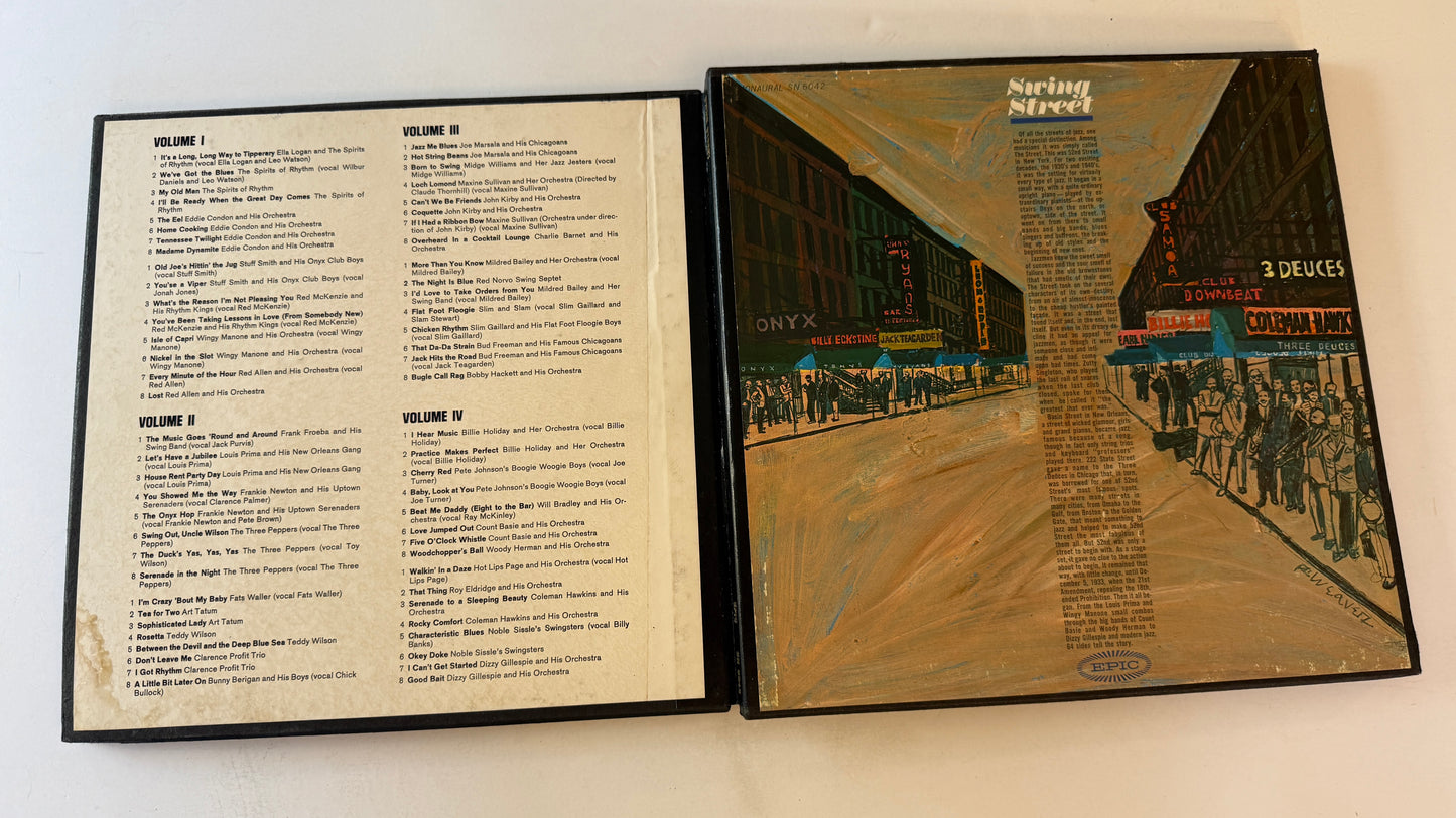 Various Swing Street Used Vinyl Box Set VG+\VG+