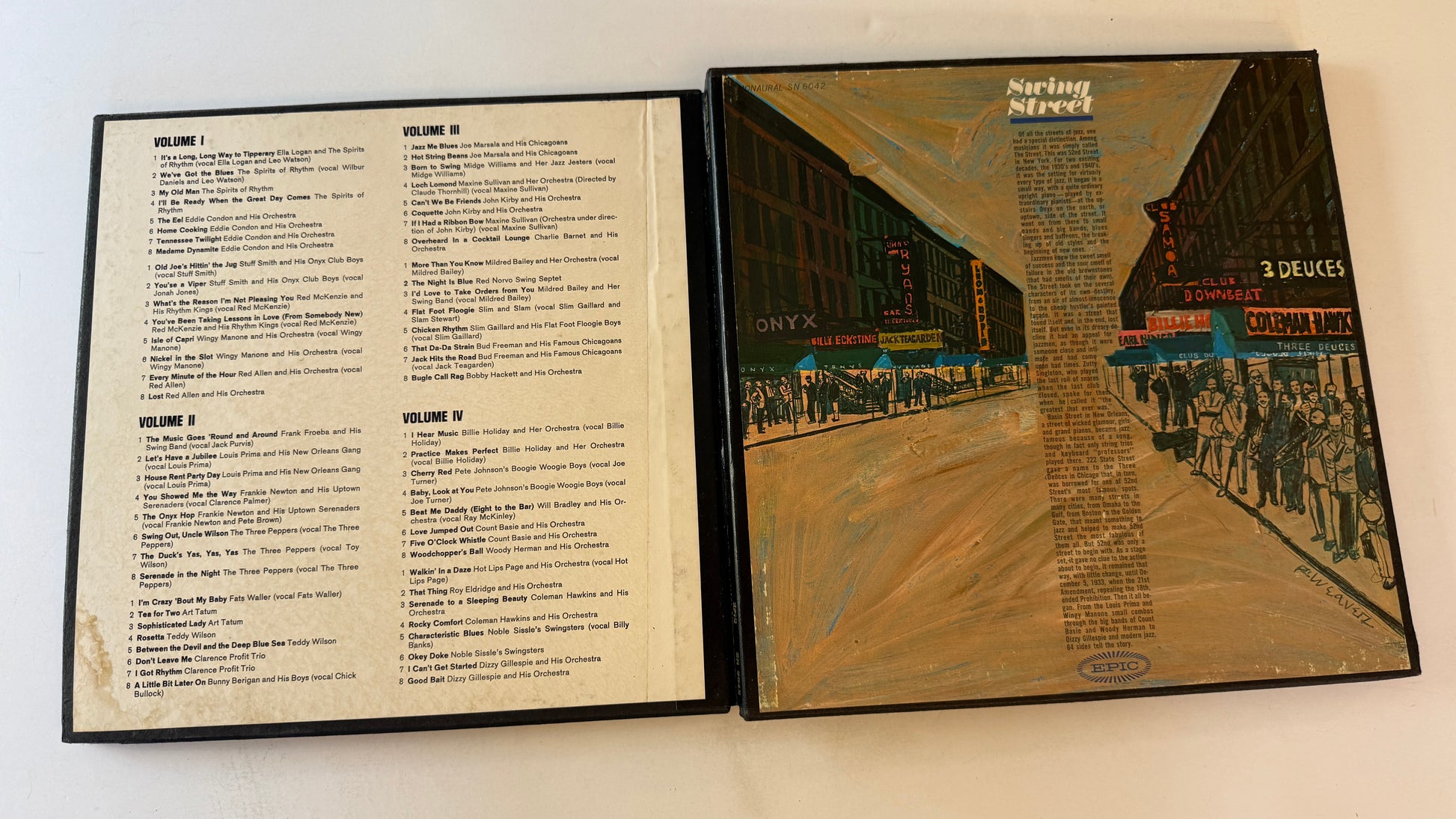 Various Swing Street Used Vinyl Box Set VG+\VG+