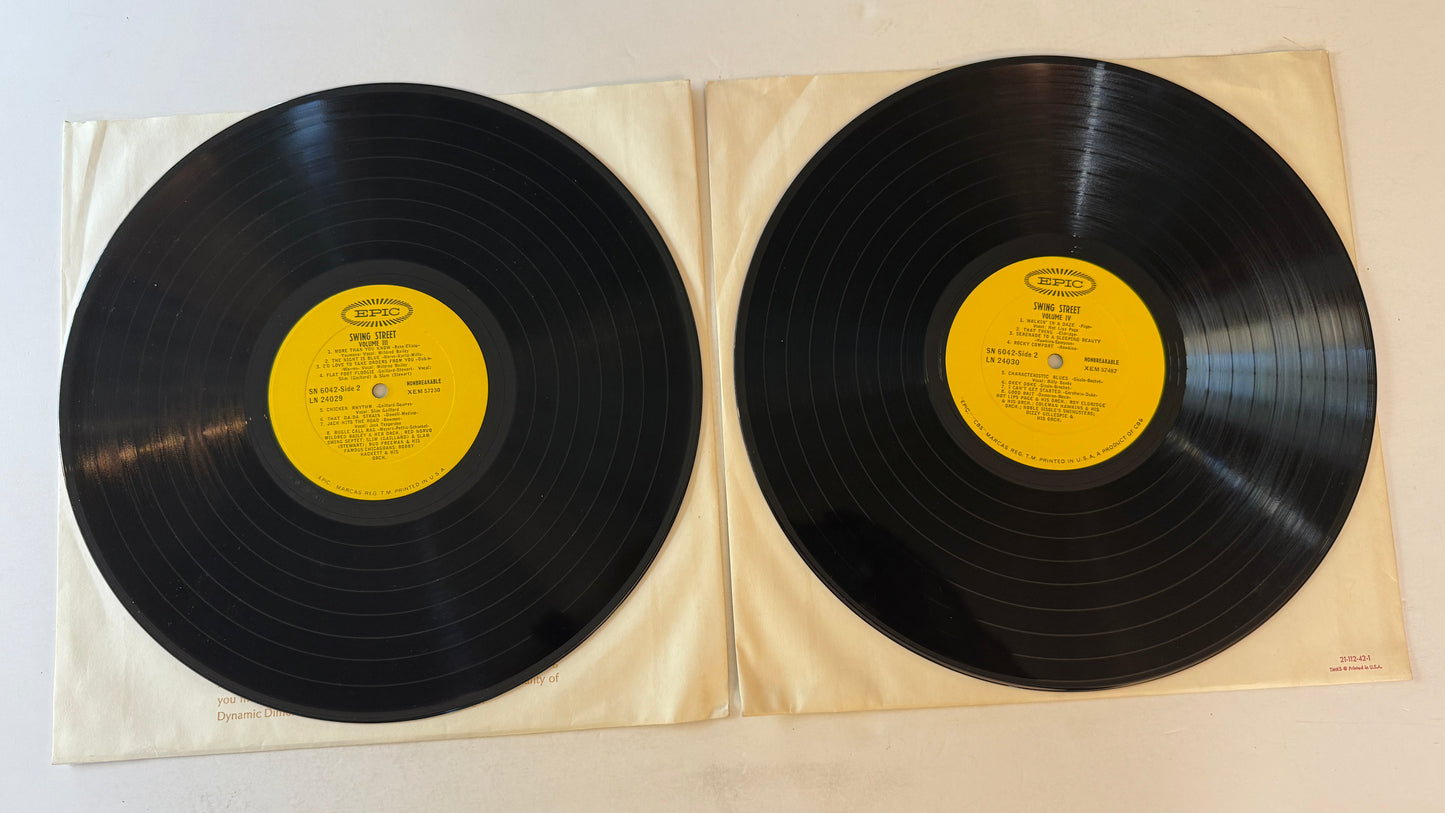 Various Swing Street Used Vinyl Box Set VG+\VG+