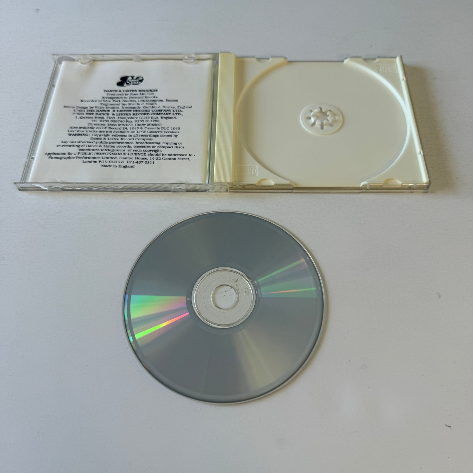 Bernard Brooks Swing & Sway Used CD VG+\VG+