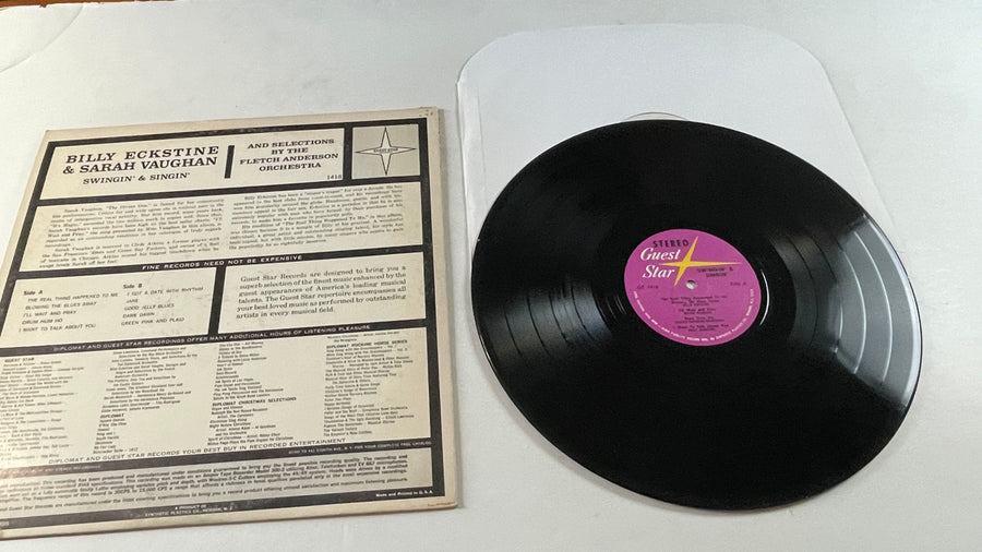 Billy Eckstine Swingin' & Singin' Used Vinyl LP VG+\VG+