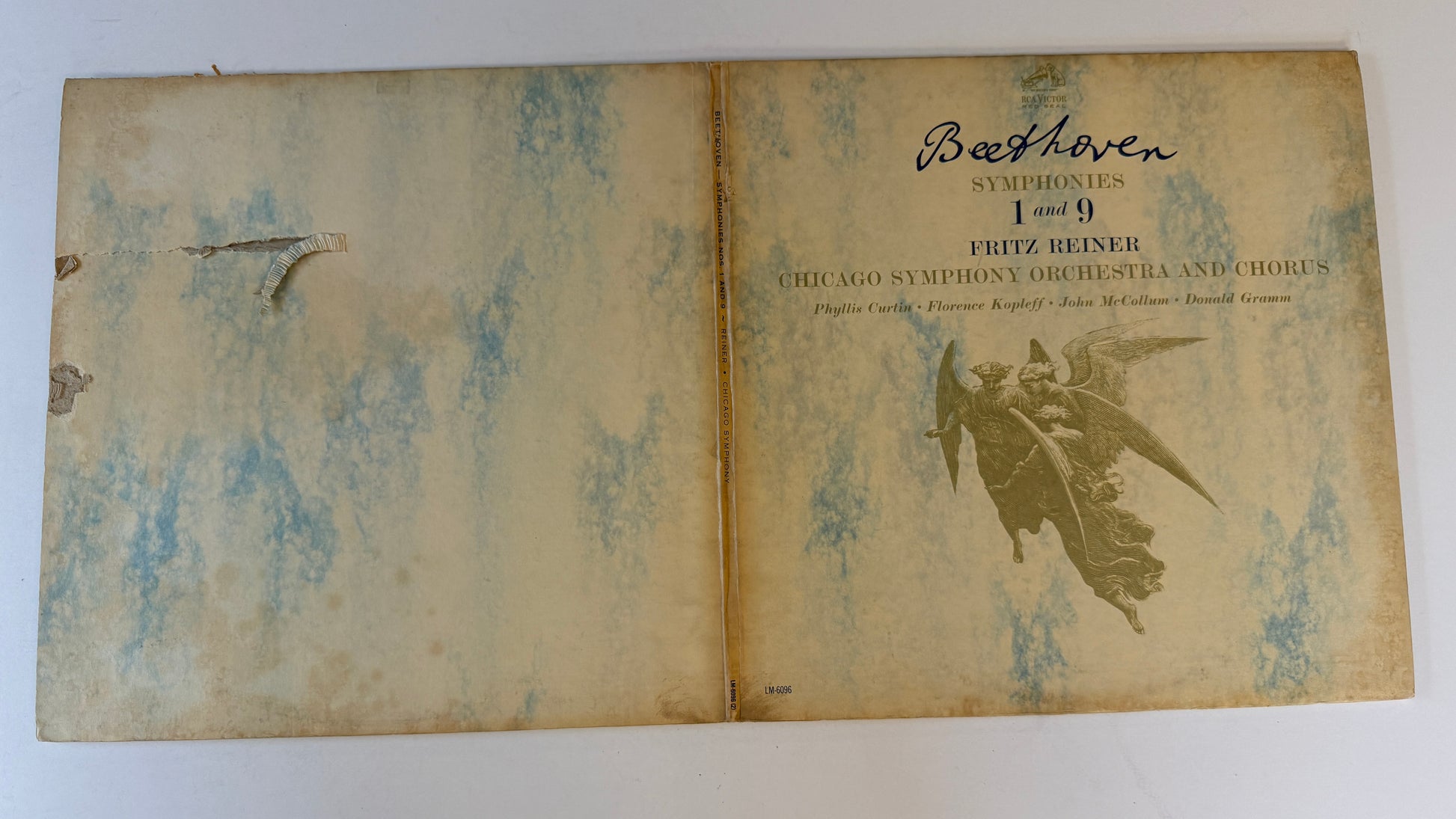 Ludwig van Beethoven Symphonies 1 And 9 Used Vinyl LP VG+\G+