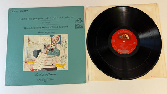 Sergei Prokofiev Symphony-Concerto For Cello And Orchestra / Élégie Used Vinyl LP VG+\VG