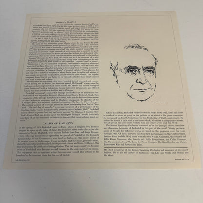 Sergei Prokofiev Symphony-Concerto For Cello And Orchestra / Élégie Used Vinyl LP VG+\VG