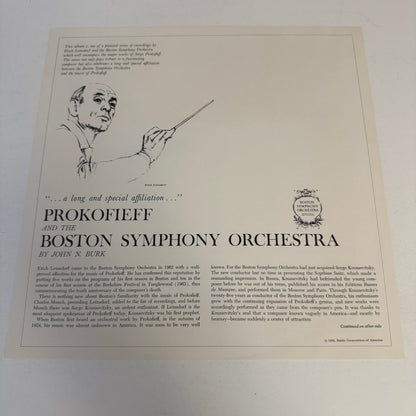 Sergei Prokofiev Symphony-Concerto For Cello And Orchestra / Élégie Used Vinyl LP VG+\VG